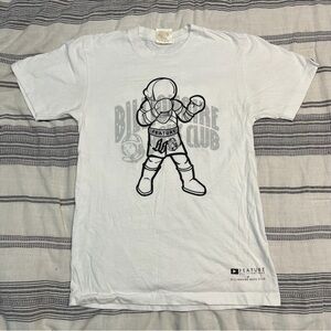 Billionaire Boys Club White Tee with Gold Logo